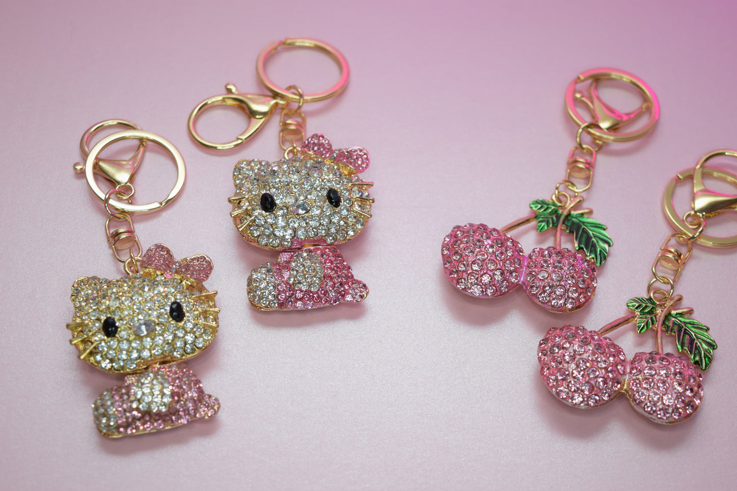 Gold Kitty/Bling Cherries