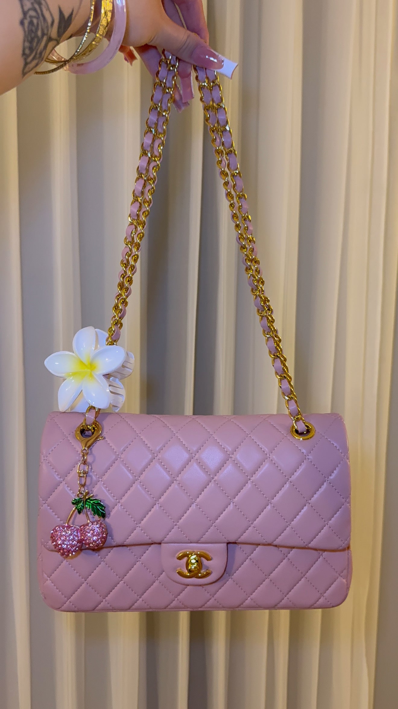 Pink CC purse