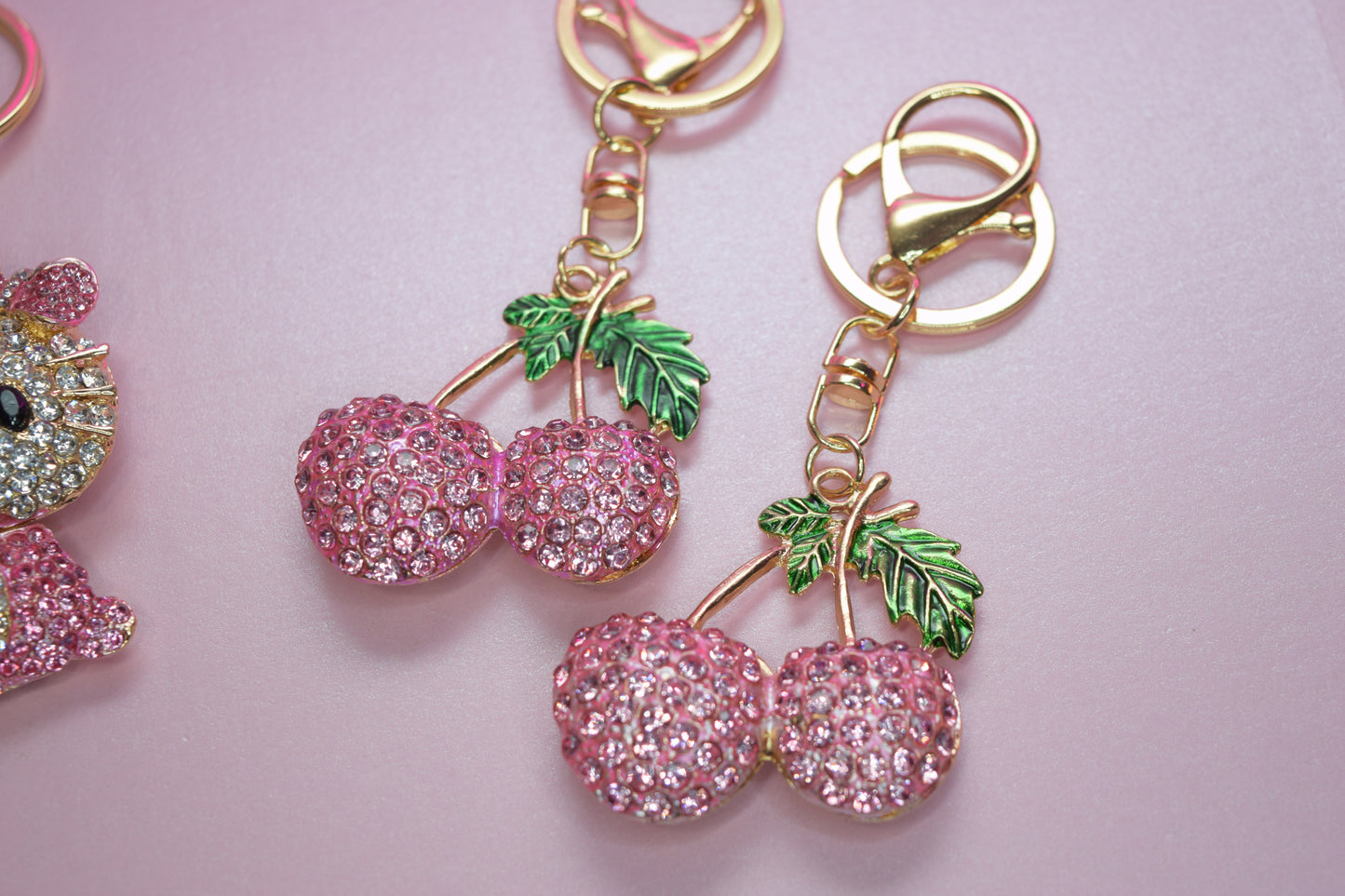 Gold Kitty/Bling Cherries