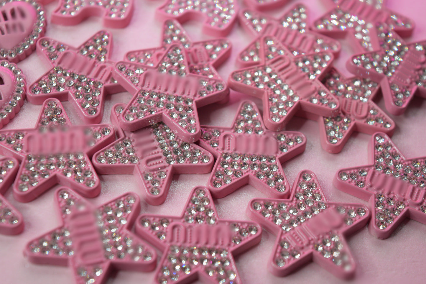 Pink Resin Charms
