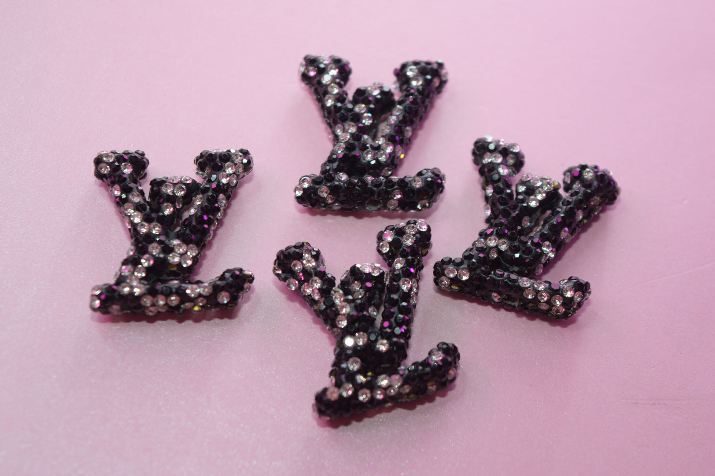 Small Bling LV Charm