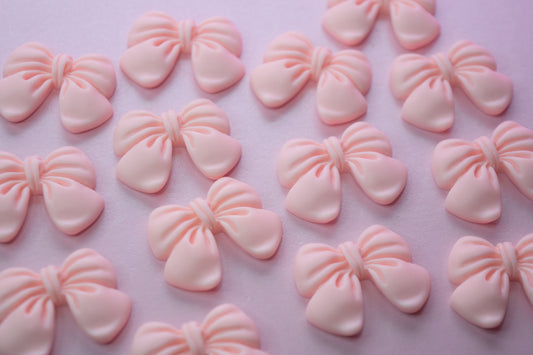 Pink Resin Bow