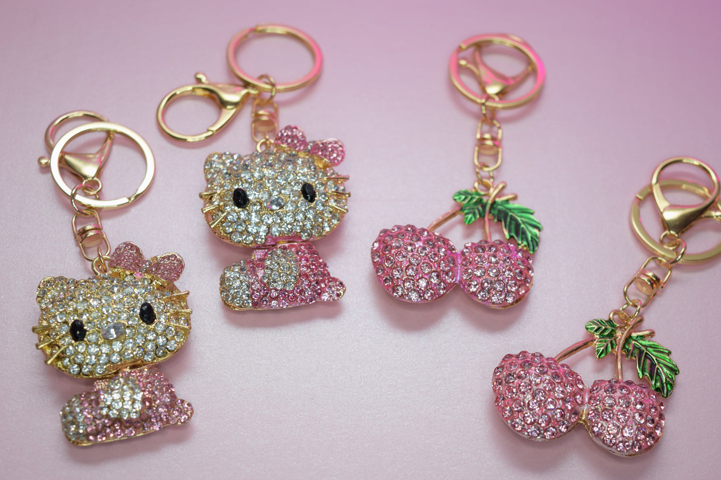 Gold Kitty/Bling Cherries