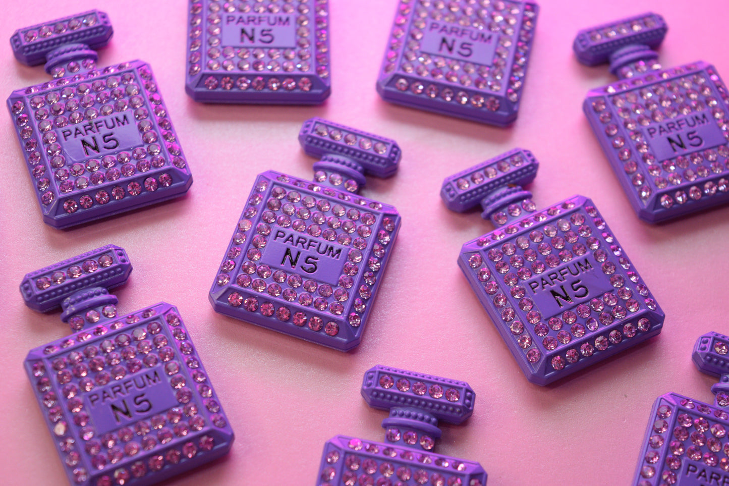 Purple perfume charm