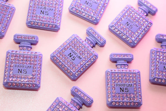 Purple perfume charm
